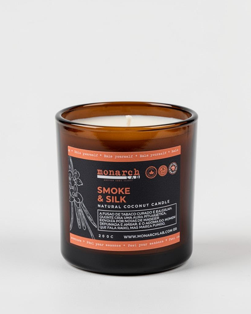 Smoke & Silk - Vela Aromática 200g
