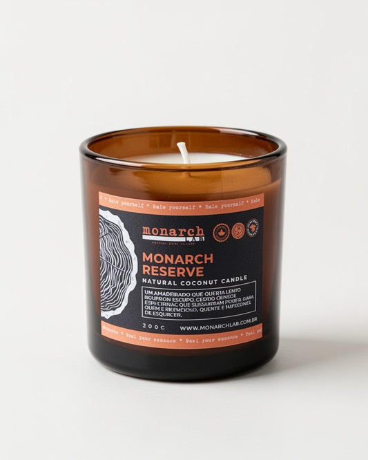 Monarch Reserve - Vela Aromática 200g
